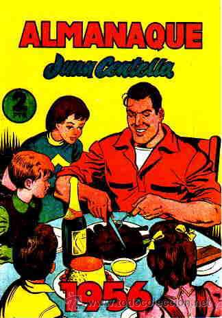 Tebeos: Almanaque (Juan Centella 1956)  (Reedicion) - Foto 1