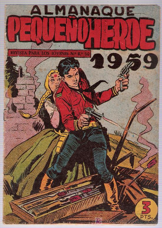 Tebeos: Peque&ntilde;o H&eacute;roe. Almanaque 1959. Maga - Foto 1