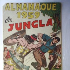 Tebeos: ALMANAQUE 1959 JUNGLA , EDITORIAL MAGA , ORIGINAL. Lote 27369146