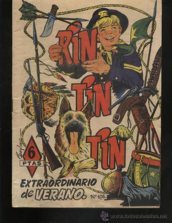 Tebeos: RIN TIN TIN ALMANAQUE VERANO - Foto 1