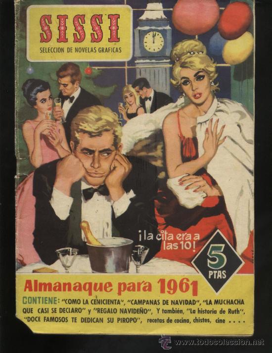 Tebeos: SISSI ALMANAQUE DE 1961 - Foto 1