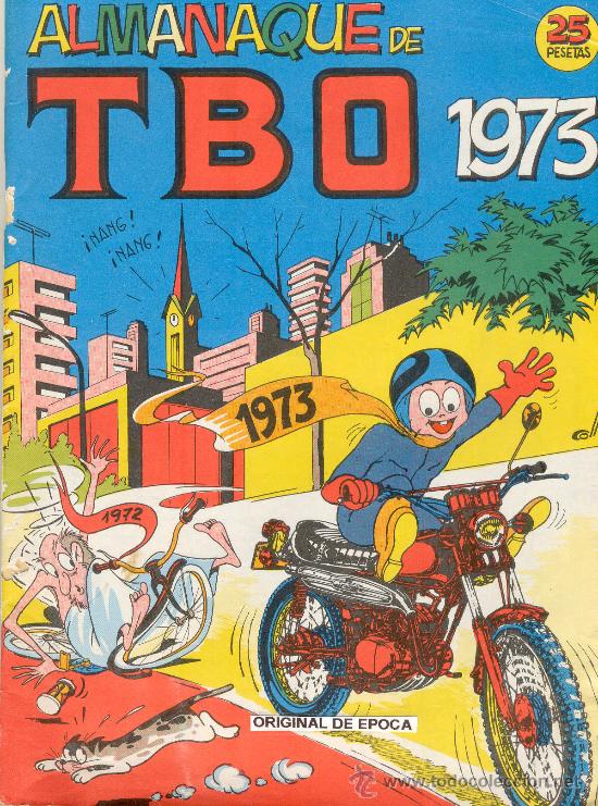 Tebeos: (COM-2024)COMIC ORIGINAL DE EPOCA TBO ALMANAQUE 1973 - Foto 1
