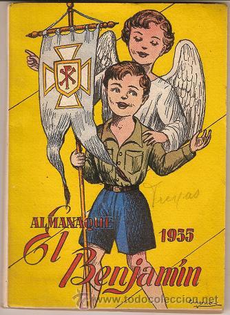 Tebeos: 0001A  - ALMANAQUE 1955 - EL BENJAMIN  - - Foto 1