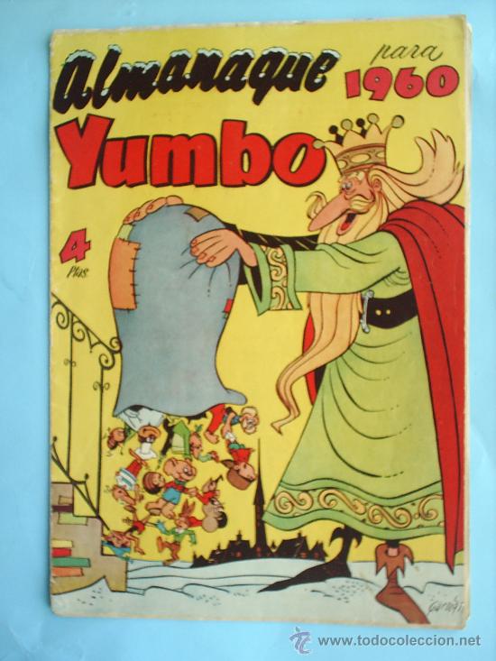Tebeos: ALMANAQUE YUMBO 1960,, EDICIONES CLIPER - Foto 1