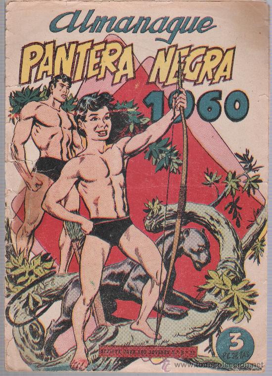 Tebeos: Pantera Negra. Almanaque 1960. - Foto 1