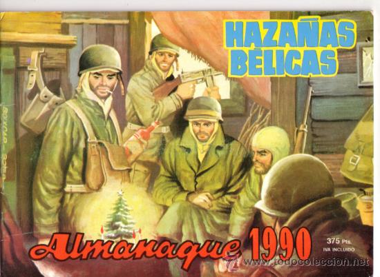 Tebeos: ALMANAQUE AZA&Ntilde;AS BELICAS 1990 - Foto 1