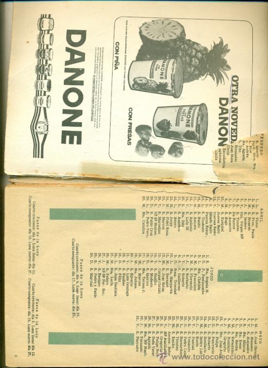 Tebeos: ALMANAQUE ORIGINAL DE EL BENJAMIN 1968 - Foto 3