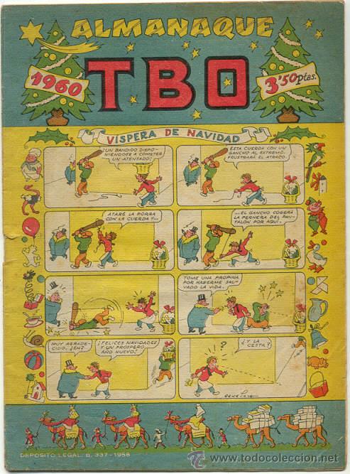Tebeos: TBO - ALMANAQUE A&Ntilde;O 1960 - ORIGINAL - Foto 1