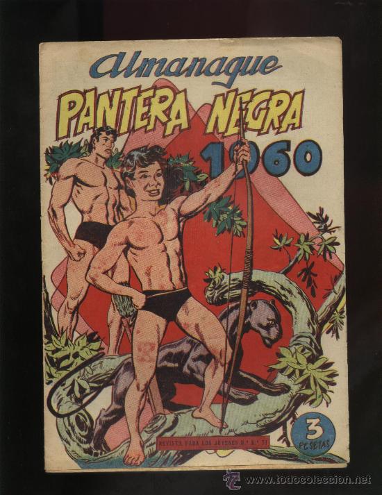 Tebeos: ALMANAQUE DE PANTERA NEGRA 1960 - Foto 1