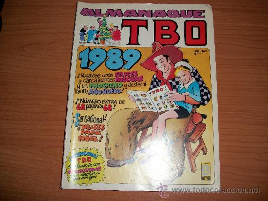 Tebeos: TBO ALMANAQUE 1989 EDICIONES B - Foto 1