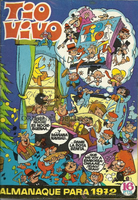 Tebeos: (COM-28)COMIC TIO VIVO ALMANAQUE PARA 1972 - Foto 1