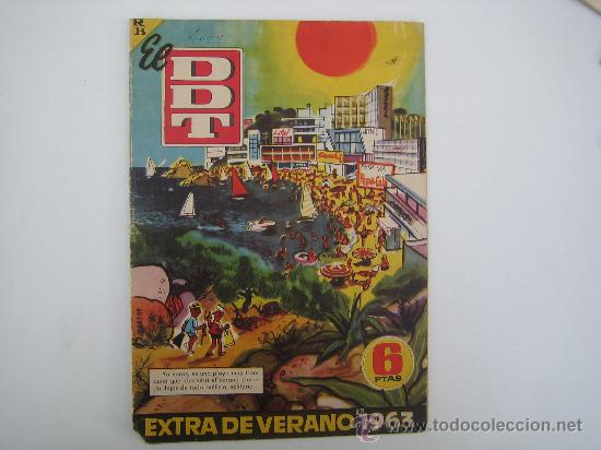Tebeos: ALMANQUE DEL DDT PARA 1963. ORIGINAL - Foto 1