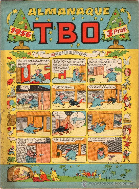 Tebeos: TBO - ALMANAQUE PARA 1956. - Foto 1
