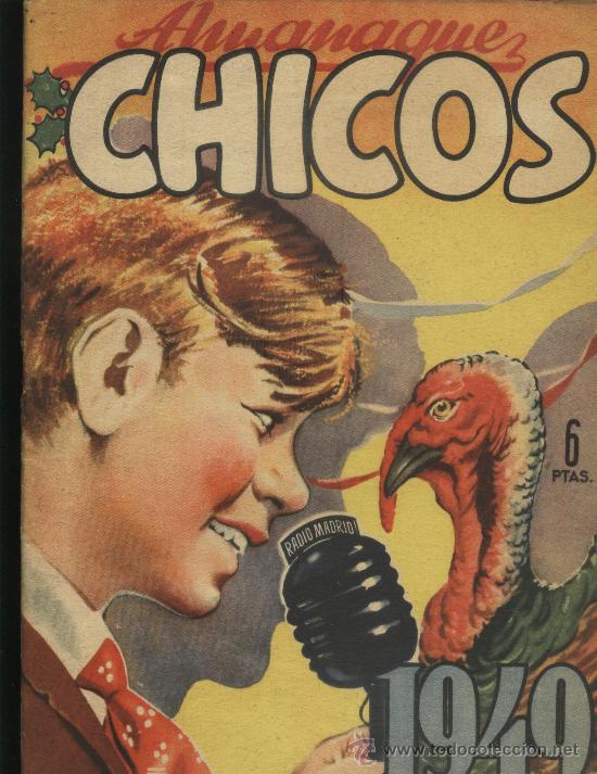 Tebeos: ALMANAQUE DE CHICOS DE 1949 - Foto 1