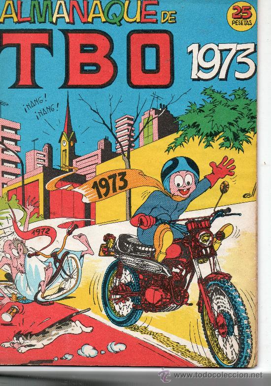 Tebeos: ALMANAQUE DE TBO PARA 1973 DE BUIGAS - Foto 1
