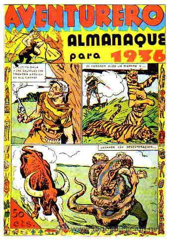 Tebeos: Almanaque (Aventurero-1936)     (Reedicion) - Foto 1