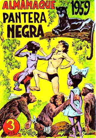 Tebeos: Almanaque (Pantera Negra-1959)     (Reedicion) - Foto 1