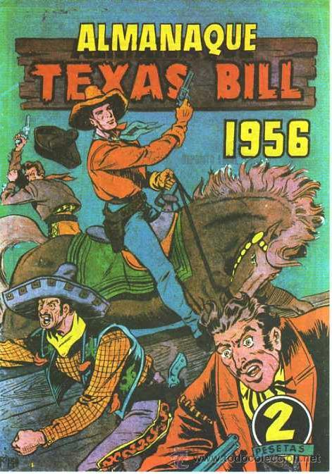 Tebeos: Almanaque (Texas Bill-1956)     (Reedicion) - Foto 1