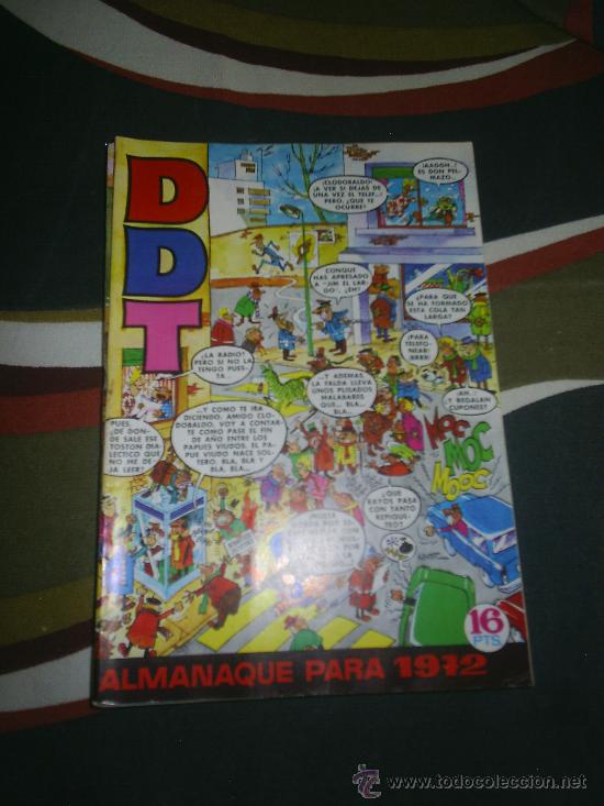 Tebeos: M69 EL DDT ALMANAQUE 1972 16 PTS - Foto 1