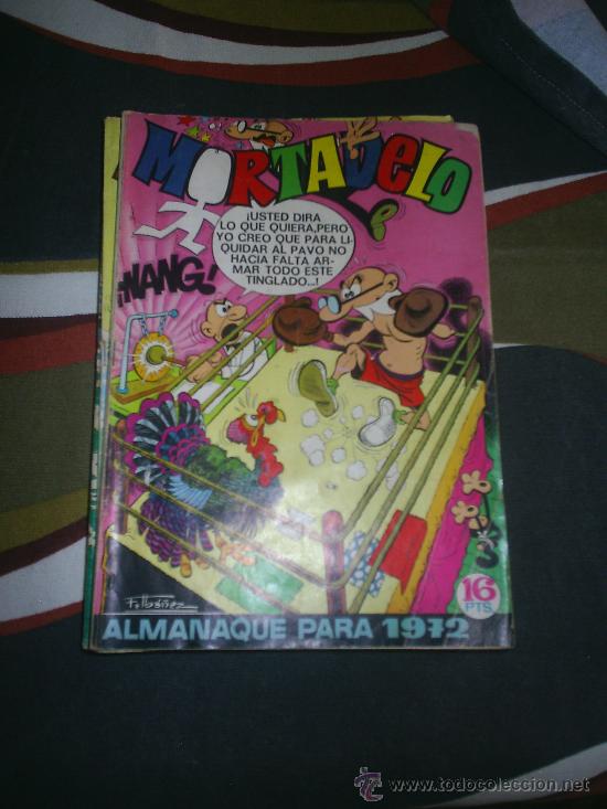 Tebeos: M69 MORTADELO ALMANAQUE 1973 DIFICIL - Foto 1