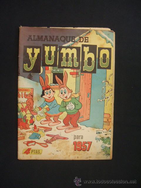 Tebeos: ALMANAQUE DE YUMBO PARA 1957 - EDICIONES CLIPER - - Foto 1