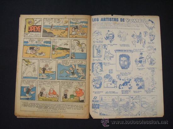 Tebeos: ALMANAQUE DE YUMBO PARA 1957 - EDICIONES CLIPER - - Foto 7