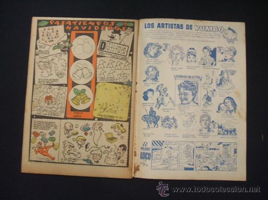 Tebeos: ALMANAQUE DE YUMBO PARA 1958 - EDICIONES CLIPER - - Foto 6