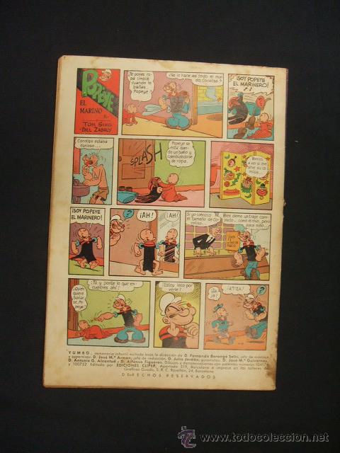 Tebeos: ALMANAQUE DE YUMBO PARA 1958 - EDICIONES CLIPER - - Foto 7