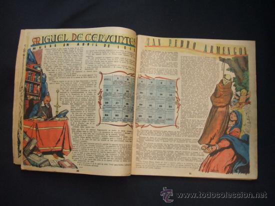 Tebeos: ALMANAQUE CHICOS PARA 1942 - RARISIMO - - Foto 6