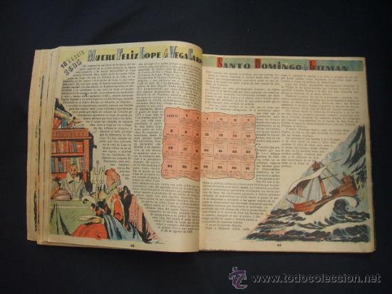 Tebeos: ALMANAQUE CHICOS PARA 1942 - RARISIMO - - Foto 9