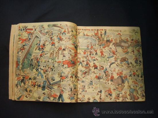 Tebeos: ALMANAQUE CHICOS PARA 1942 - RARISIMO - - Foto 11