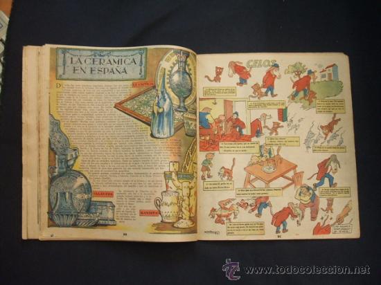 Tebeos: ALMANAQUE CHICOS PARA 1942 - RARISIMO - - Foto 16