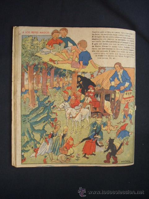 Tebeos: ALMANAQUE CHICOS PARA 1942 - RARISIMO - - Foto 18