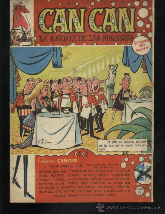 Tebeos: CAN CAN N&ordm; 0 - Foto 1