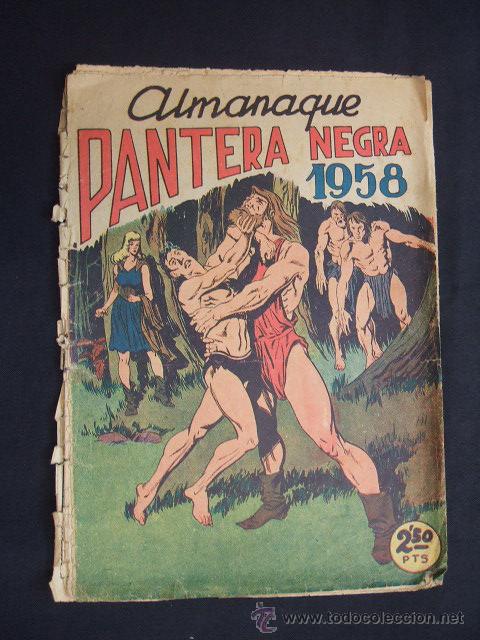 Tebeos: ALMANAQUE PANTERA NEGRA - 1958 - LEER INTERIOR - - Foto 1