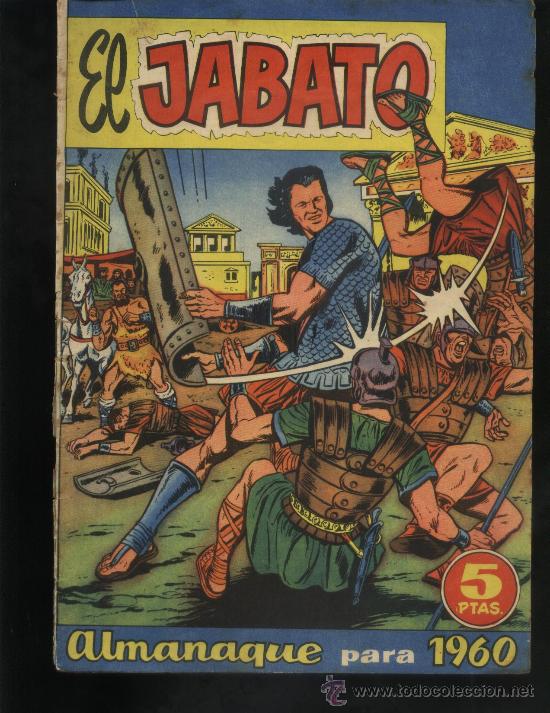 Tebeos: EL JABATO ALMANAQUE 1960 - Foto 1