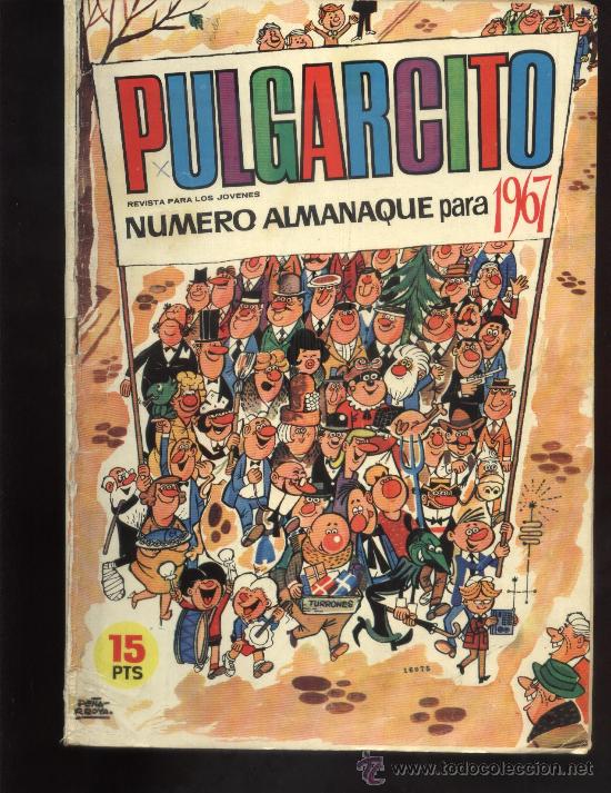 Tebeos: PULGARCITO ALMANAQUE DE 1967 - Foto 1