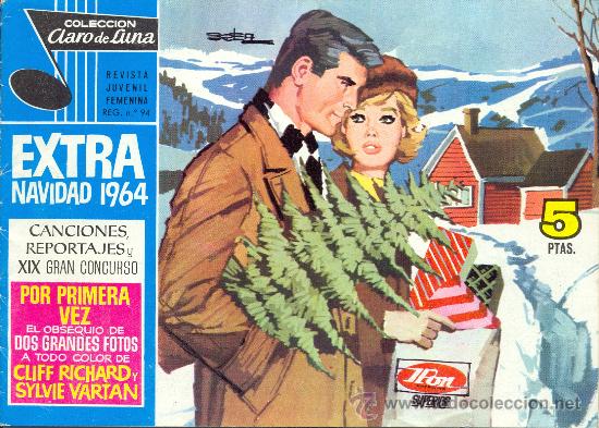 Tebeos: Coleccion CLARO DE LUNA a&ntilde;o 1964 - Foto 1