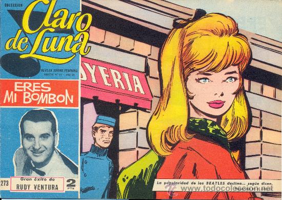 Tebeos: Coleccion CLARO DE LUNA a&ntilde;o 1964 - Foto 1