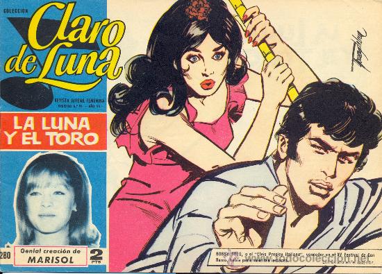 Tebeos: Coleccion CLARO DE LUNA a&ntilde;o 1959 - Foto 1