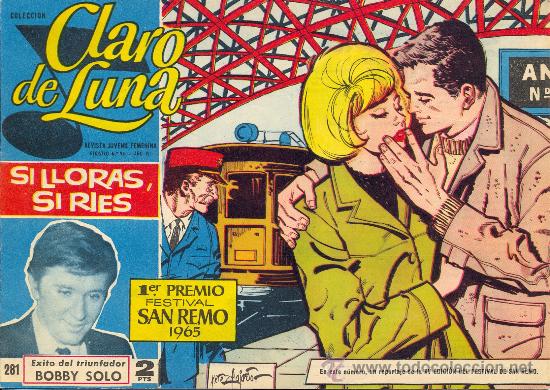 Tebeos: Coleccion CLARO DE LUNA a&ntilde;o 1964 - Foto 1