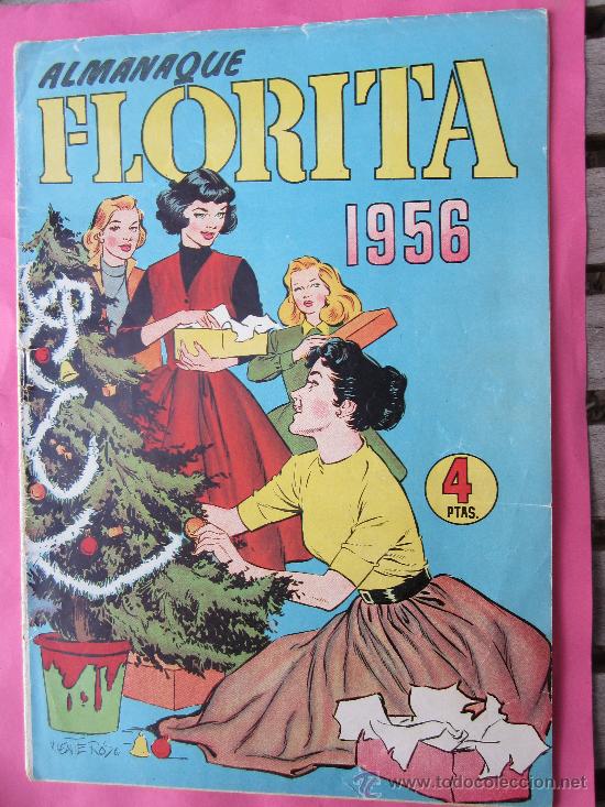 Tebeos: ALMANAQUE FLORITA , 1956 EDICIONES CLIPER - Foto 1