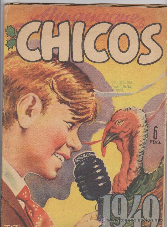 Tebeos: Chicos. Almanaque 1949. - Foto 1