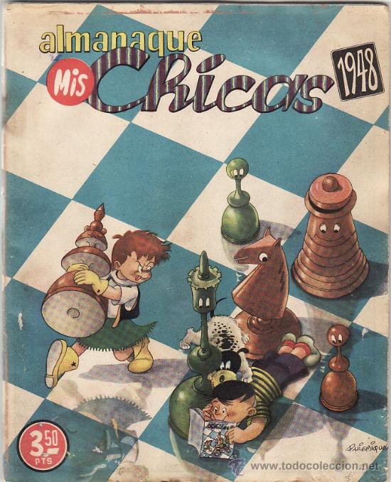 Tebeos: ALMANAQUE - MIS CHICAS - 1948 - Foto 1