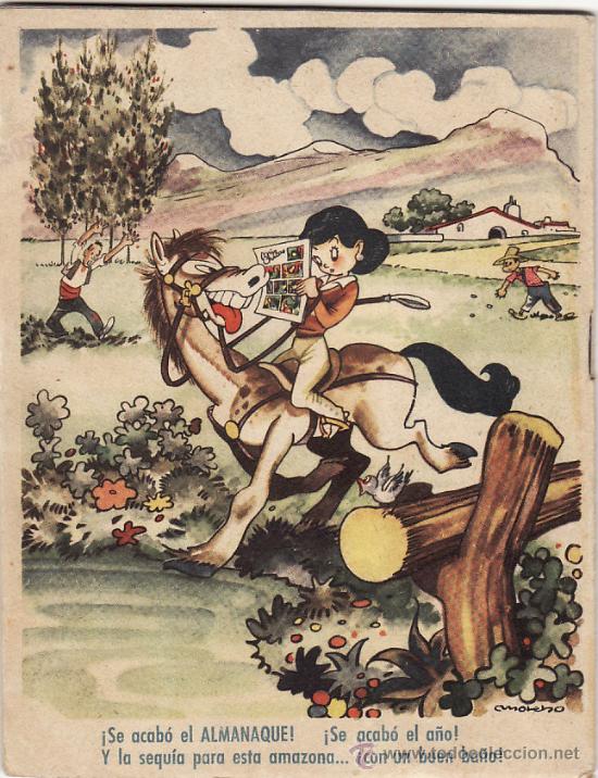 Tebeos: ALMANAQUE - MIS CHICAS - 1949 - Foto 2