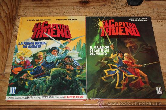 Tebeos: CAPITAN TRUENO JOHN BURNS COMPLETA - Foto 1