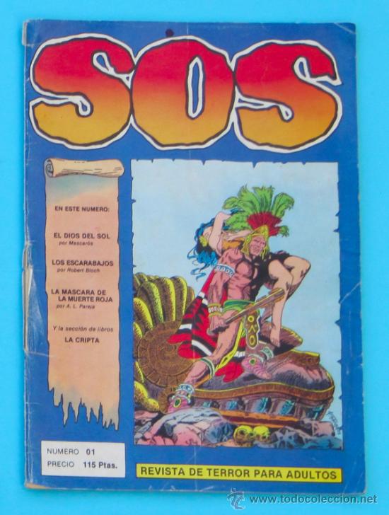 Tebeos: SOS. N&Uacute;MERO 01. II &Eacute;POCA. EDITVAL, S. A. 1974 - Foto 1