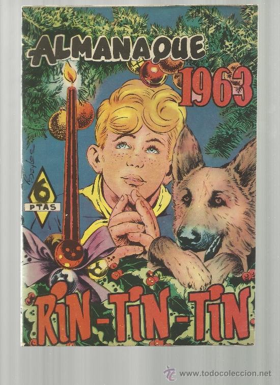 Tebeos: RIN TIN TIN ALMANAQUE DE 1963 - Foto 1