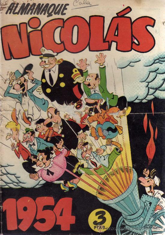 Tebeos: Almanaque Nicol&aacute;s (1954) - CJ30 - Foto 1