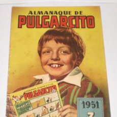 Tebeos: PULGARCITO - ALMANAQUE 1951 - BRUGUERA - 3 PTAS (MUY BUENA CONSERVACION)